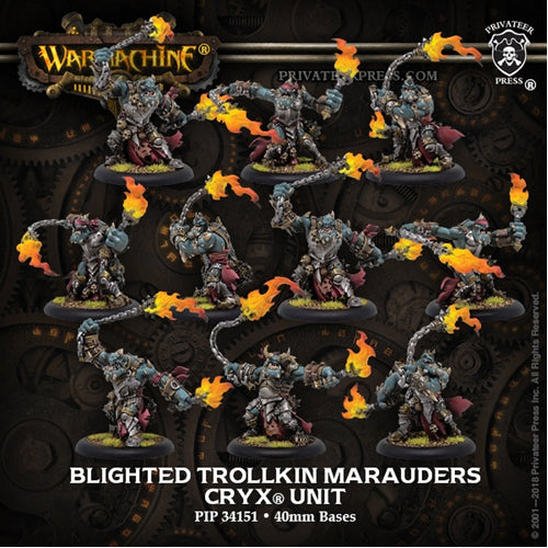 Blighted Trollkin Marauders