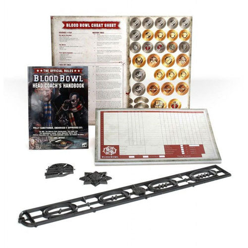 Blood Bowl Head: Coach's Rules & Accessories Pack