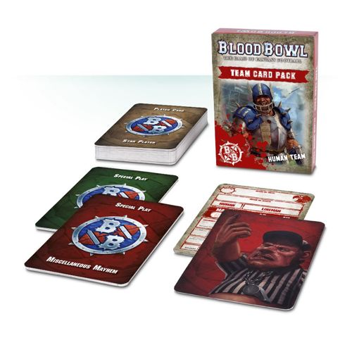 Blood Bowl: Human Team Card Pack (Eng)
