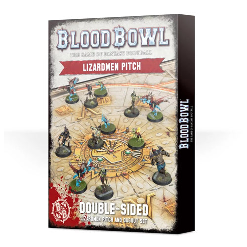 Blood Bowl: Lizardmen Pitch & Dugouts