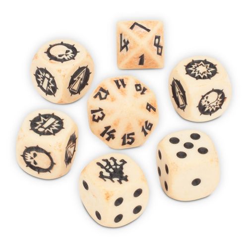 Blood Bowl: Shambling Undead Team Dice Set