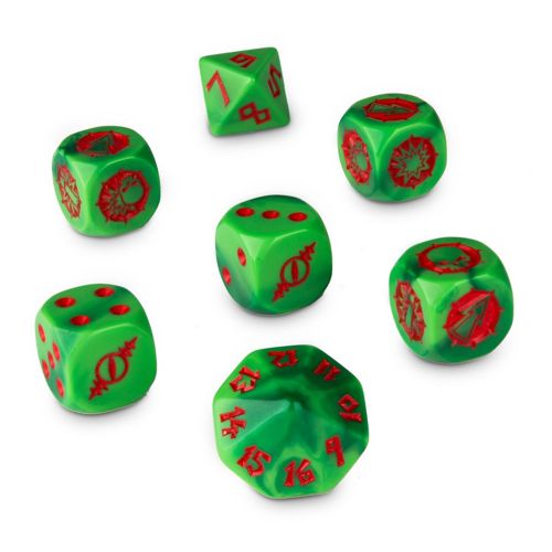 Blood Bowl The Gouged Eye Dice Set