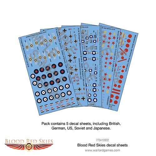 Blood Red Skies Decal Pack