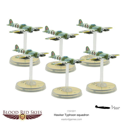 Blood Red Skies Hawker Typhoon squadron