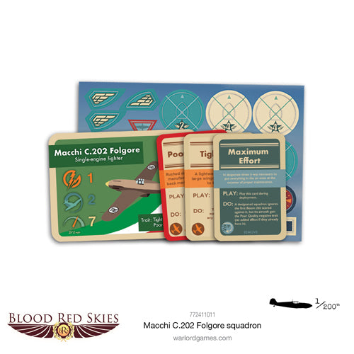 Blood Red Skies Macchi C.202 Folgore squadron