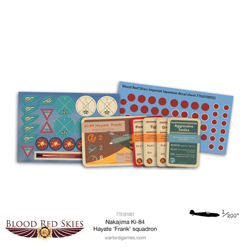Blood Red Skies Nakajima Ki-84 Hayate 'Frank' squadron
