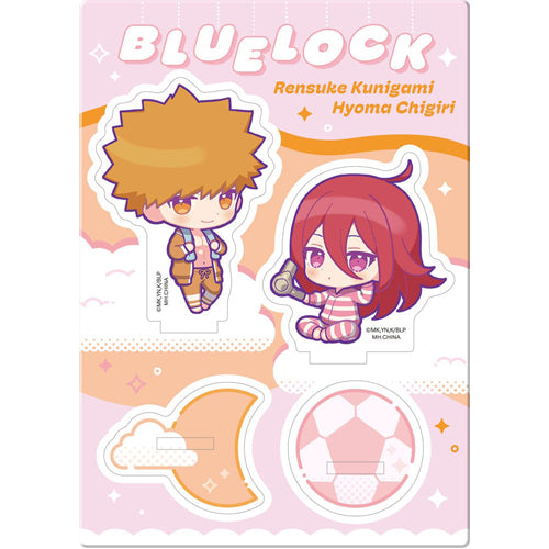Blue Lock Acrylic Stand Buddycolle Good Night Ver. 2 Rensuke Kunigami & Hyoma Chigiri 14 cm