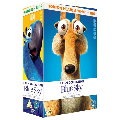 Blue Sky Collection: Epic, Horton Hears A Who, Ice Age 1,2,3,4, Rio & Robots - DVD