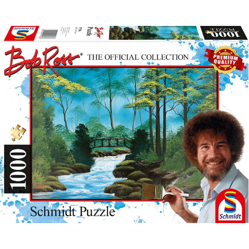 Bob Ross: Secluded Bridge Puzzle - 1000 Pieces