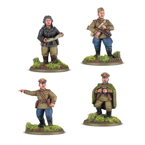 Bolt Action: Soviet platoon commanders