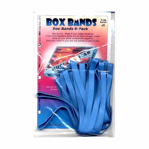 Box Bands: Large size (Pack of 6) BLUE