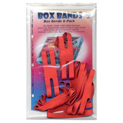 Box Bands: Small size (Pack of 8) RED