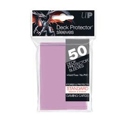 Bright Pink Standard Deck Protectors 50ct