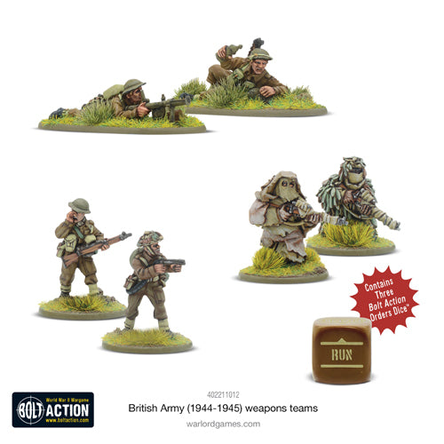 British Army (1944-45) weapons teams