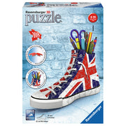 British Flag Sneaker 3D Puzzle, 108pc