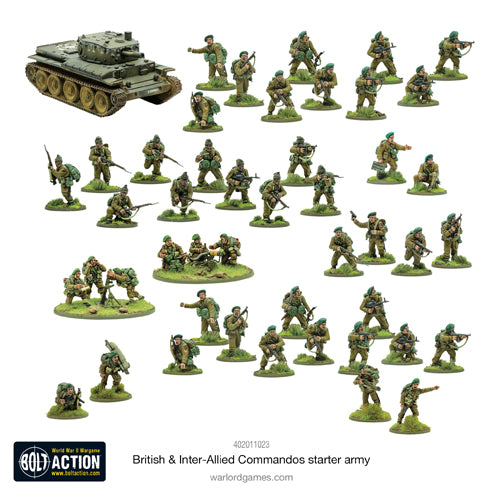 British & Inter-Allied Commandos starter army
