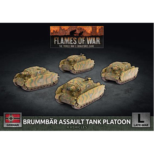 Brummbar Assault Tank Platoon (x4)