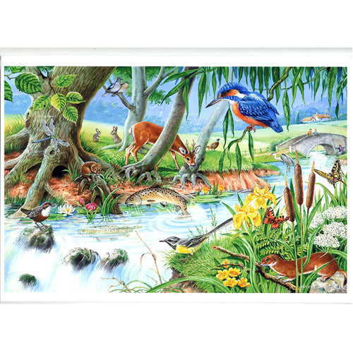 By The Riverbank BIG 250 Puzzle