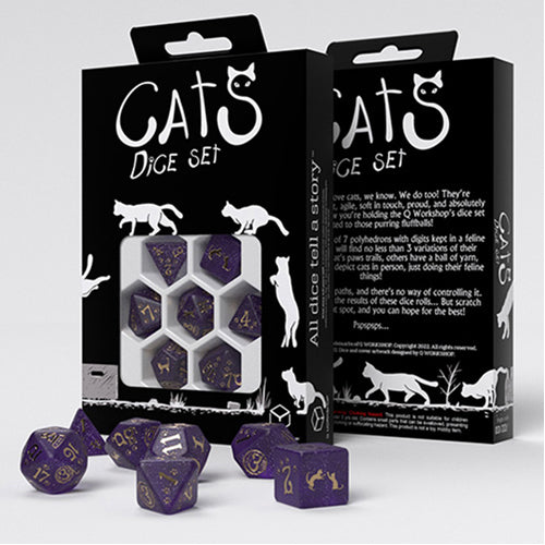 CATS Dice Set Purrito