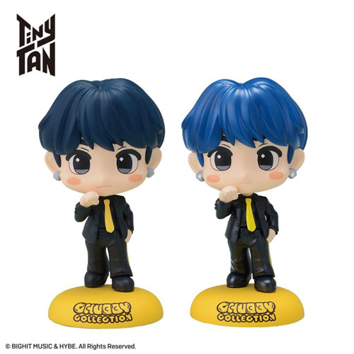 CHUBBY COLLECTION `TinyTAN` MP Figure with Key Chain ~Butter~ `SUGA`