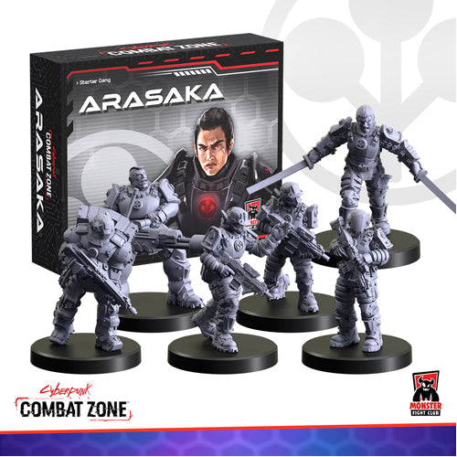 CYBERPUNK RED:COMBAT ZONE Arasaka Faction Starter Box