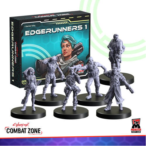 CYBERPUNK RED:COMBAT ZONE Edgerunners Starter Box 1