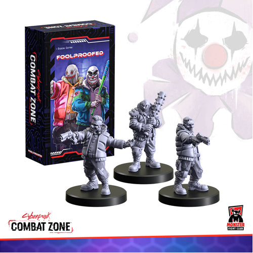 CYBERPUNK RED:COMBAT ZONE Foolproofed Expansion (Bozo Gonks)
