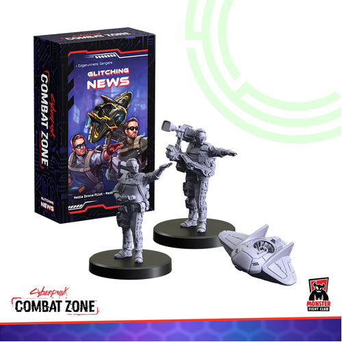 CYBERPUNK RED:COMBAT ZONE Glitching News Expansion (Edgerunners)