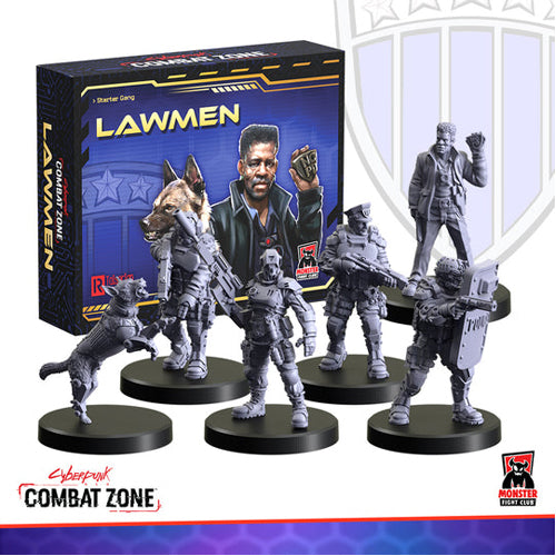 CYBERPUNK RED:COMBAT ZONE Lawmen Faction Starter Box