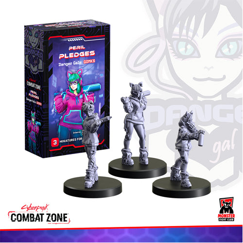 CYBERPUNK RED:COMBAT ZONE Peril Pledges (Danger Gals Gonks)
