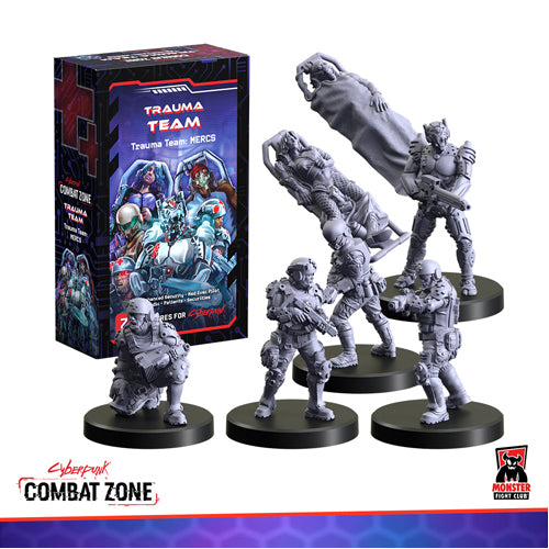 CYBERPUNK RED:COMBAT ZONE Trauma Team Faction Starter Box