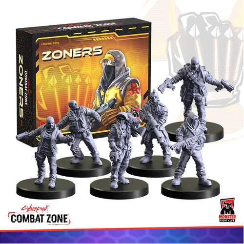 CYBERPUNK RED:COMBAT ZONE Zoners Faction Starter Box