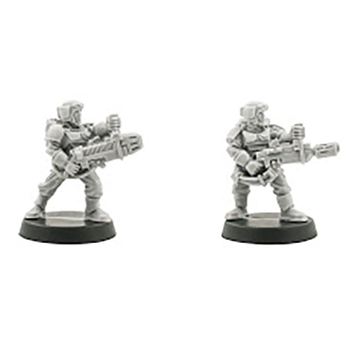 Cadian with Plasma Gun and Meltagun