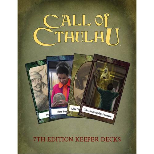 Call of Cthulhu Keeper Decks 2nd Edition