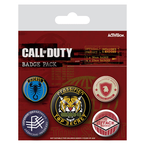 Call of Duty Cold War (TOP SECRET) Badge Pack