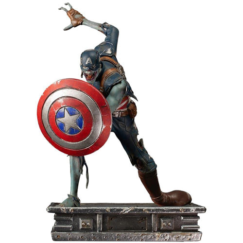 Captain America ZombieE 1/10 Scale Figure WHAT IF