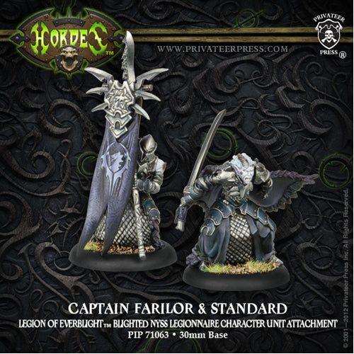 Captain Farilor and Standard Blighted Nyss Legionaire