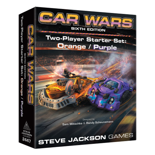Car Wars Two-Player Starter Set Orange / Purple 6th Edition