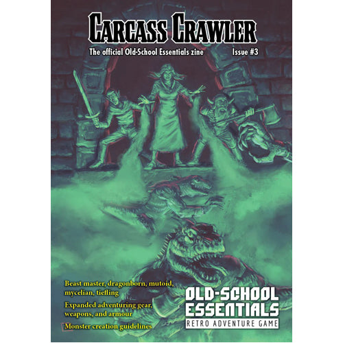 Carcass Crawler: #3: Official Old-School Essentials Zine