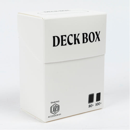 Card & Roll Accessories - Deck Box - WHITE