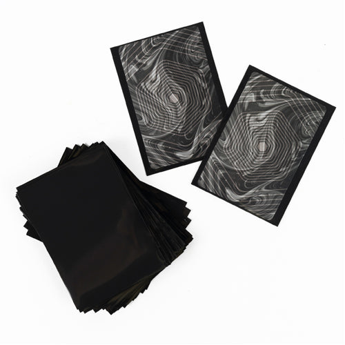 Card & Roll Accessories - Deck protector sleeves - BLACK