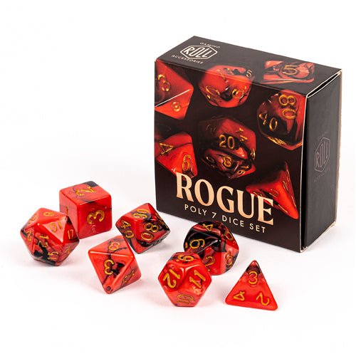 Card & Roll Accessories - Rogue 7-Polyhedral Dice