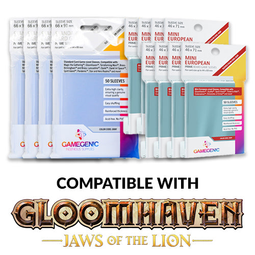 Card Sleeve Bundle for Gloomhaven: Jaws of the Lion