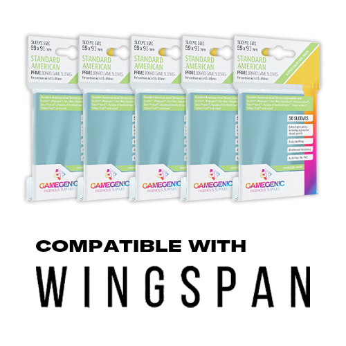Card Sleeve Bundle for Wingspan