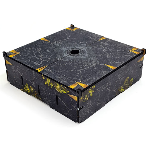 Card Storage Case Yellow Leaf