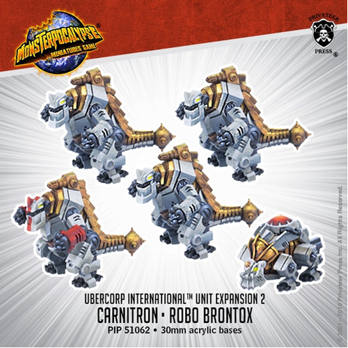 Carnitrons and Robo Brontox