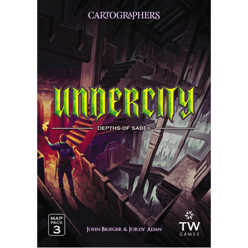 Cartographers Héros Pack de cartes 3 - La Ville Souterraine