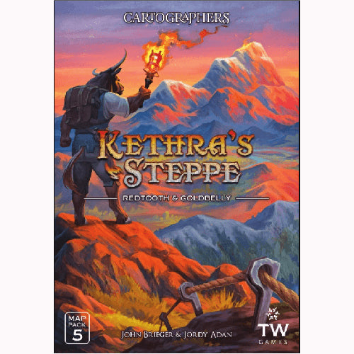 Cartographers Map Pack 5: Kethra's Steppe - Redtooth & Goldbelly