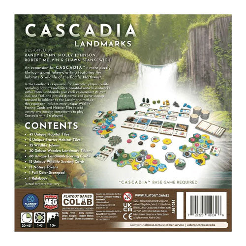 Cascadia - Landmarks | Zatu Games Cascadia - Landmarks | Zatu Games