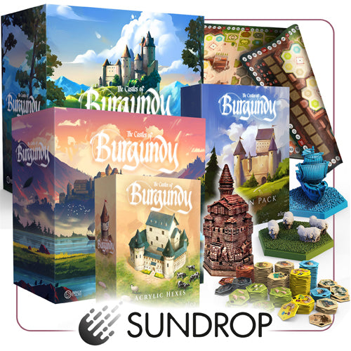 Castles Of Burgundy Special Edition Majestic Pledge Sundrop Version